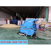 INDUSTRIAL FLOOR SCRUBBER FOR CASHEWNUTS PROCESSING FACTORY