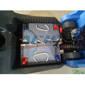 Maintenance of industrial floor cleaner batteries