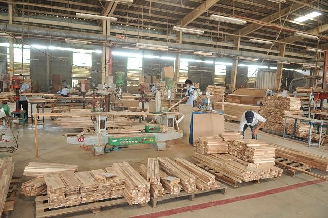 Nhà xưởng chế biến gỗ