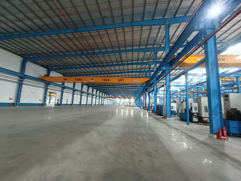 Vệ sinh làm sạch nhà máy gia công cơ khí tại Đồng Nai